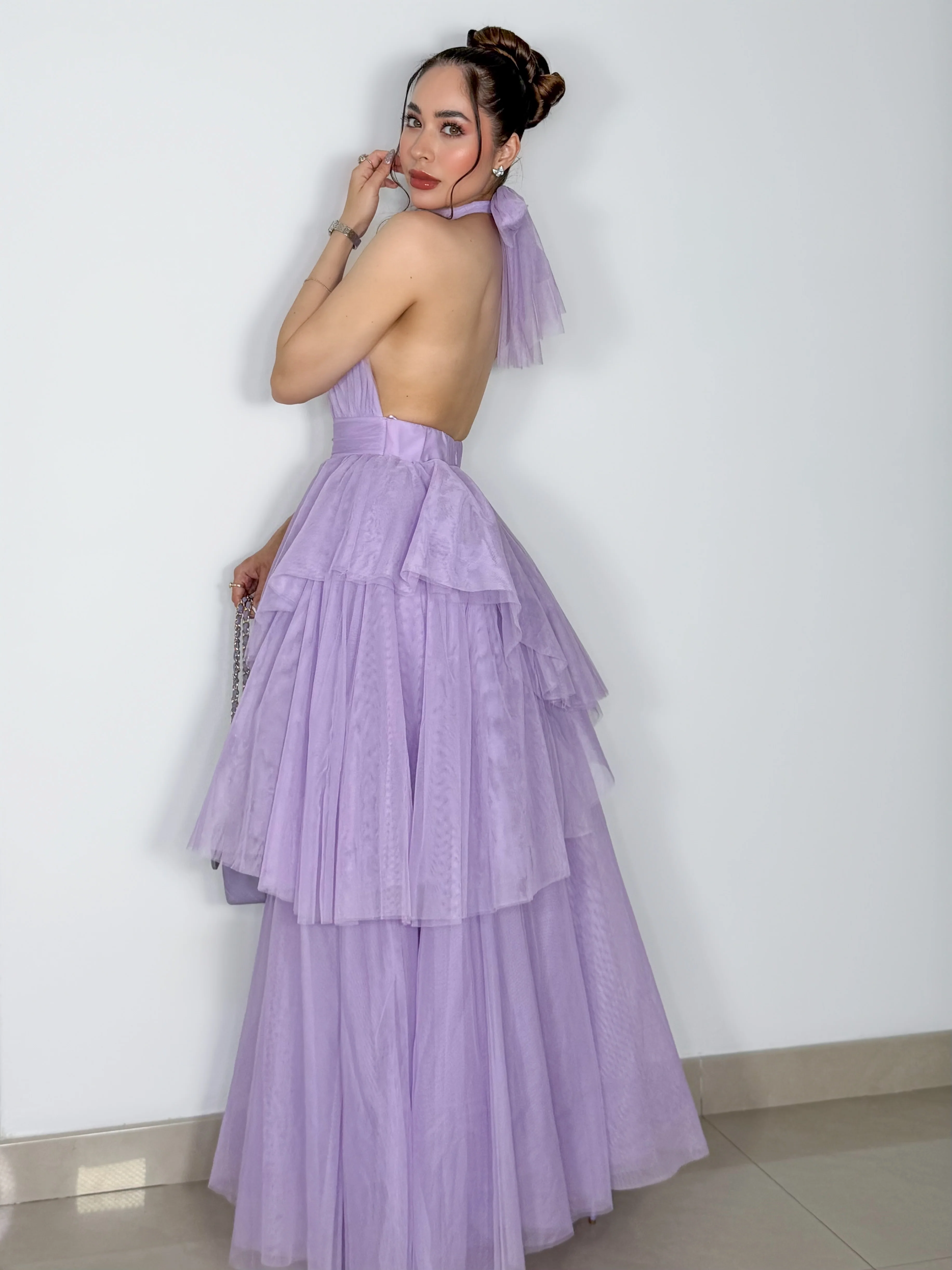 VESTIDO ADRIANA LAVANDA - Image 2